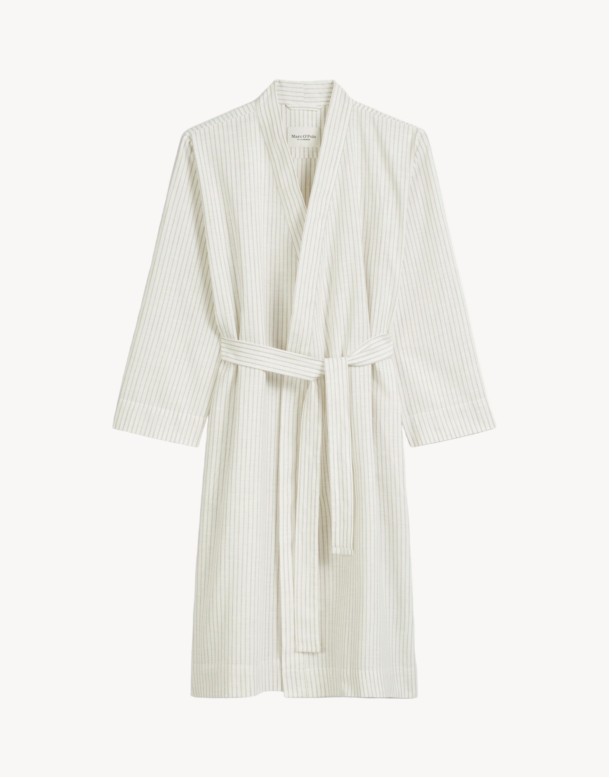 Classic Fine Stripe Bathrobe