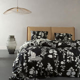 Liva - Anthracite | Size 200x200/220+2 Pillow Cases 60x70