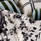 Liva - Anthracite | Size 200x200/220+2 Pillow Cases 60x70